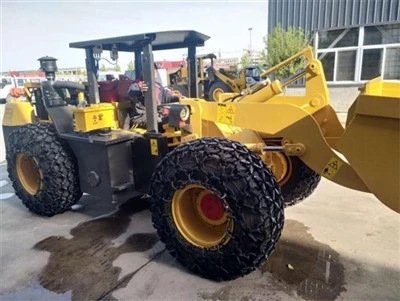 Carregadeira de rodas para-manuseio de minério