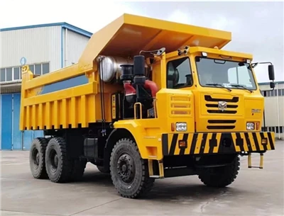 Caminhão de mineração pesado